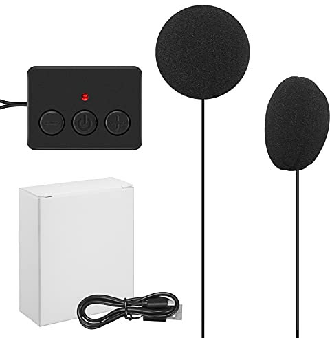 ZRUHIG Bluetooth Module & Speaker for Sleep Headphones, Bluetooth Replacement Module for Sleep Headphones, Bluetooth Headband, Bluetooth 5.0 Control Panel, Bluetooth Pillow Speaker with Microphone