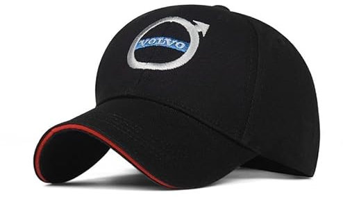VTRWLMWN Autos Baseballkappen mit Abzeichen, für Volvo verstellbare Gebogene Baseballkappe Sport Baseballkappe,OneSize