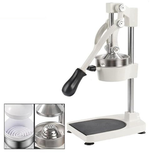 Exprimidor manual de grado comercial, exprimidor manual de cítricos, para jugo de limón, lima, naranja, trituradora profesional, fácil de limpiar, aplicable a restaurantes, supermercados, tiendas de
