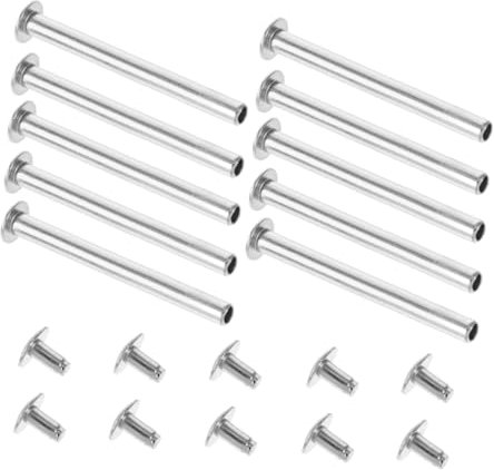 MAGICLULU 10sets Fan Nuts Repair Kit Fan Fasteners Axle Rivet Nuts for Diy Dried Flower Accessories