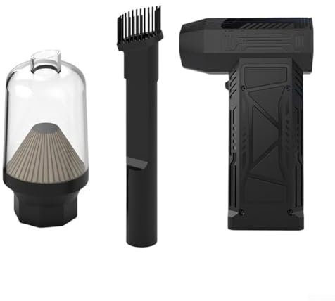 Ventilateur turbo 150 000 tr/min pour voitures, ventilateur turbo Hurricane, souffleur de feuilles super électrique sans fil pour nettoyage de terrasse, séchage de voiture, soufflage de neige