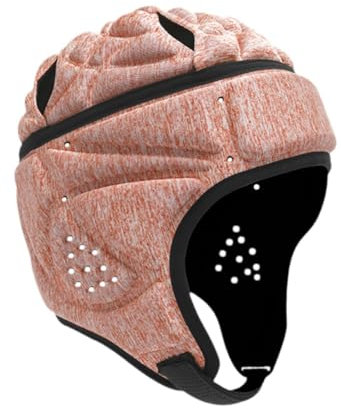 Fenteer Casque de Rugby pour Protection Sportive, Modèle pour Gardien, Rose