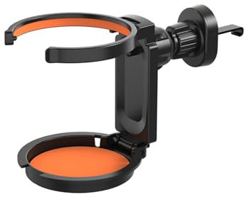 NBVGFGDF Porte Gobelet Voiture, pour Audi A4 B7 Cabriolet 8HE 2006 2007 2008 2009 Porte Gobelet Voiture 2 en 1, Pliable Amovible Porte-Gobelet Voiture, Canettes Boisson Holder,B