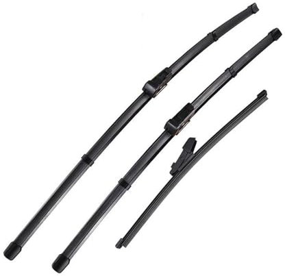 Scheibenwischer Wischblatt Für Skoda Für Rapid 2012-2017 Windschutzscheiben-Fensterbürsten 24+16+16 Wischer LHD Vorne Und Hinten Wischerblätter Set Autmotive Scheibenwischero