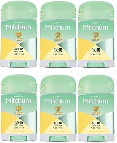 Mitchum Fortgeschrittene Reine Frische Anti-Transpirant 41G Deo-Stick (Packung mit 6)