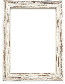 Spoon Walnut Distressed (21x29.7cm) (11.75x8.25) A4 Size - Industrial Vintage looking Shabby Chic/Camouflage Picture/Photo/Poster frame