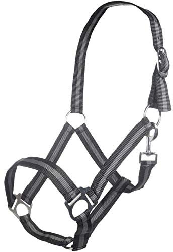 HKM Budapest Halfter schwarz/grau Pony
