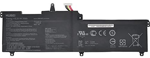 C41N1541 0B200-02070000 Laptop Akku kompatibel für ASUS ROG GL702VM-DB74 GL702VM-GC059T ROG Strix GL702VT GL702 GL702V GL702VM GL702VM-1A GL702VM-DB71 GL702VM-GB031T GL702VM-GB032T(15.2V 76Wh)