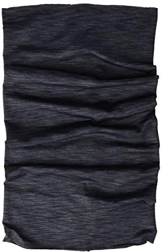 Craft Unisex Melange Jersey Soft Cold Weather Neck Tube Black Melange One Size