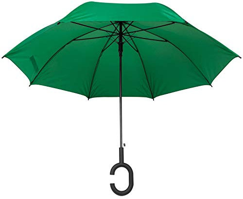 Regenschirm Hände frei / Farbe: grün