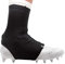 TD Spats Fußball-Stollenbezüge, Premium-Bandagen für Stollen, für Fußball, Fußball, Feldhockey oder Rasen, Schwarz, X-Large
