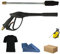 parpyon® Kit AL15-LM22 Ricambi per Idropulitrice Lavor wash professionale Pistola idropulitrice Lavor + Lancia REGOLABILE con attacco filettato M22 + OMAGGI accessori ricambi lavorwash