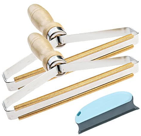 AHYBZN Fusselroller, Fusselentferner, Fuzz 3 Stück klebriges Zeug, Tierhaare Fusselmax Fusselbürste Katzenhaarentferner Hundehaare entfernen Fabric Shaver für Teppich Kleidung Tierhaar