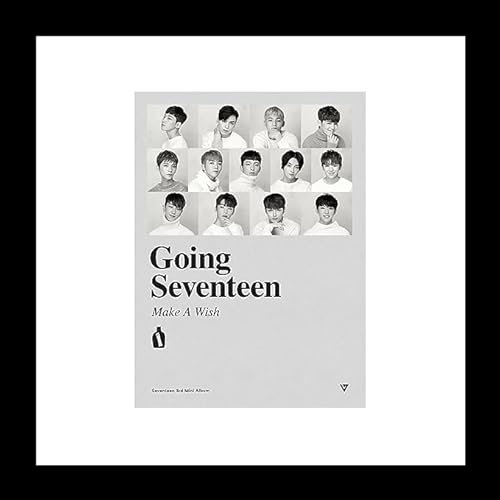 SEVENTEEN Going Seventeen Reissue 3rd Mini Album CD+Booklet+Boarding pass+Photocard+Unit photocard+Paddle bookmark+Tracking Sealed SVT (Make A Wish Version)