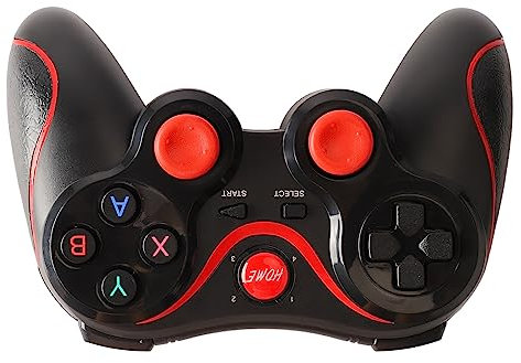 Kabelloser Gaming-Controller für PC, Laptop, Tablet, Gamepad-Joystick, Computerspiel-Controller mit Kreuztaste für Telefon, Wiederaufladbares Gamepad