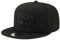 New Era NFL 9FIFTY Black On Black Adjustable Snapback Hat Cap One Size Fits All, San Francisco 49Ers, Einheitsgröße