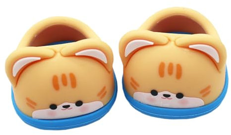 niannyyhouse 20 cm Plüschpuppe Zubehör Kaninchen Panda Schuhe 8 Zoll Weiche Gefüllte Plüschtier Dress Up (a5)