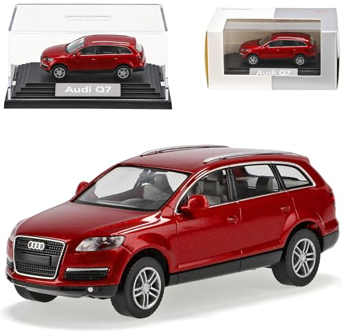 A*u*d*i.Q7 Q 7 Granat Rot Granatrot Ho H0 1/87 Wiking Modellauto Modell Auto