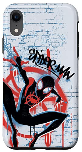 iPhone XR Marvel Spider-Man Into the Spider-Verse Graffiti Case