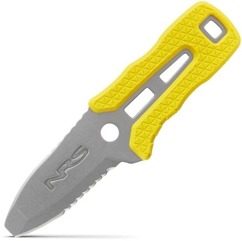 NRS Edelstahl Co-Pilot Messer Sicherheitsgelb
