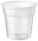 Generico Bicchieri plastica CAFFE' da 80 ml bianchi o trasparenti - bicchierini da caffè 80cc varie pezzature (1000 pezzi trasparente)