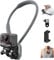TELESIN° Schnellspanner Magnetisch Hals Brustgurt Halterung für DJI Osmo Action 5 Pro 4 3 Pocket 3 GoPro Hero 13/12/11/10/9/8/7/6 Insta360 X4 X3 Ace Pro Zubehör Action Kamera Halterung mit Phone Mount