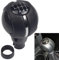 6 velocidades Palanca de Cambio de Marchas Compatible con B-MW Mini Cooper F54 F55 F56 F57 F60 (Cabeza-Negro)