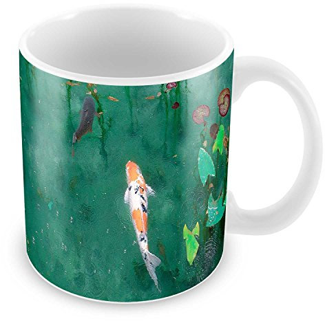 Fabulous Mug carpe koi jardin japonais