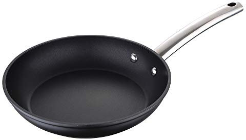 MasterPRO Foodies | Padella Antiaderente di 30 x 5,6 cm | Alluminio Forgiato | Rivestimento Multistrato Con Titanio | Manico Ergonomico | Utensili da Cucina | Per Tutti i Piani Cottura