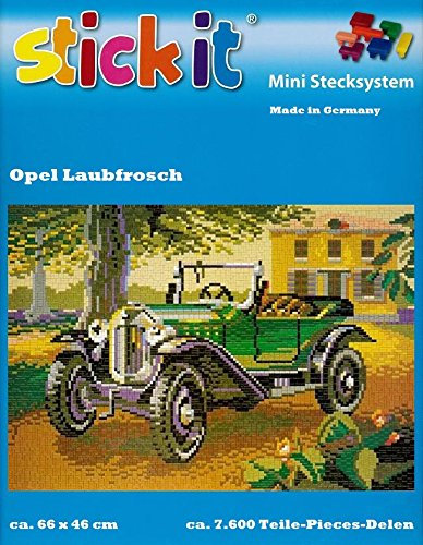 stickit Mini Stecksystem Opel Laubfrosch (Oldtimer) ca. 7.600 Teile Nr. 42149