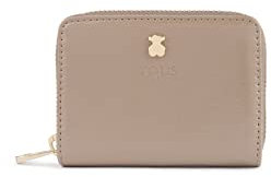 TOUS Damen 2001144947 Dorp Geldbörse, Größe M, Taupe, Einheitsgröße