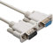 15 Foot/5m Straight Through DB9 9 Pin Serial / RS232 Male to Female Extension Cable Off-White