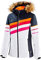 Black Crevice Damen Skijacke, schwarz/weiß, 42