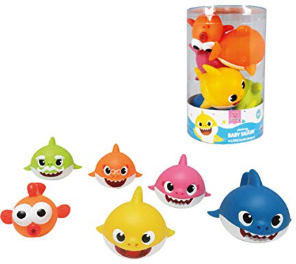ODS Baby Shark 48821 Baby-Shark, 6 Stück