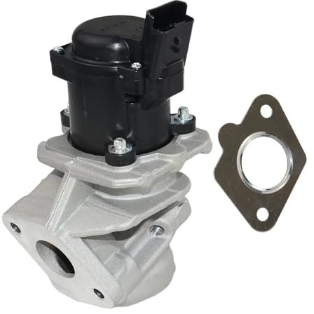TBVPARTS Válvula EGR 1.6 HDI/TDCI 1618.NR 9685640480 9660276280 9672880080 9649358780 Válvula de recirculación de gases de escape para Berlingo Partner C2 C3 C4 206 207 307 5S6Q9D475AA