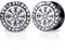 TBOSEN 1 Paar Acryl und Epoxid Insekt Schädel Schafskopf Dreieck Punk Element Schraubohren Tunnel Stecker Expander Piercing Modisches Geschenk 2g-1-3/16Zoll in 6mm-30mm