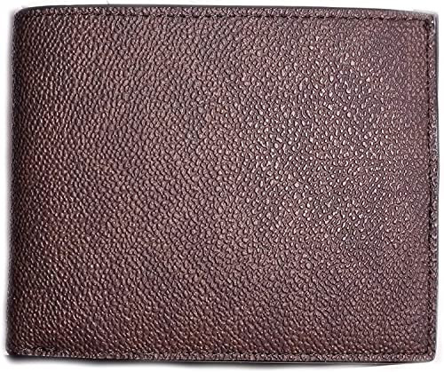 Michael Kors Jet Set Herren Geldbörse L-Fold W/ID Wallet Billfold Brown Cash Cards, Braun, Billford