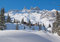 wandmotiv24 Fototapete Verschneite Alpen, 200 x 140cm - selbstklebende Vliestapete 150g, Wanddeko, Wandbild, Wandtapete, Landschaft, Winter, Schnee M0454