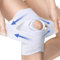 ProWaves Kniebandage für Männer Damen mit Seitenstabilisatoren, Patella Kniebandage für Meniskusriss, Knieschmerzen Lindern, Sport, ACL, Arthritis, Erholung, Kniestütze Verstellbare Weiß S