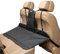 Kurgo, Rover Backseat Bridge, Rearseat Extension, Waterproof and Reversible, Black/Beige
