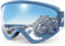 Findway Skibrille Kinder,Ski Snowboard Brille Brillenträger Snowboardbrille Schneebrille Verspiegelt für Junior Jungen Mädchen Teenager-3 4 5 6 7 8 9 10 11 12 13 14 Jahre - OTG 100% Anti-UV Anti-Fog