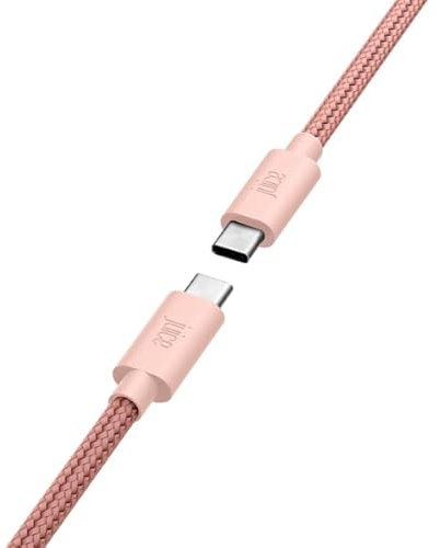Juice JUI-CABLE-TYPEC-TYPEC-2M-BRD-ECO-RGD USB cable USB 3.2 Gen 1 (3.1 Gen 1) USB C Rose gold