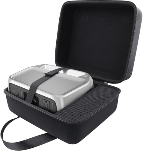 co2CREA Dur Étui de Voyage Rigide Housse Cas Coque pour EF ECOFLOW Station électrique Portable River 2 256Wh LiFeP04 générateur Solaire(boîte Seule,Case Only)