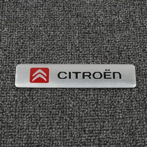 Auto Embleme für Citroen C1 C2 C3 C4 C4L C5 C5X C6 DS3 DS4 DS LS DS6 Sega Elysee DS5,3D Dekoration Abzeichen Aufkleber Logo Stickers Badge Abziehbilder Etikett Wasserdicht Rostfrei Ersatz Zubehör