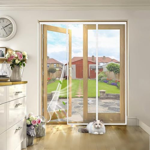 Zanzariera Magnetiche Rete Fine Zanzariera Magnetica Finestr trasparente 230x210cm