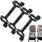 WJnflQN Connecteurs de poussette pour tout-petits, connecteurs Twin Pram | Adaptateur de connexion à double poussette réglable | Éclairage de de voiture détachable pour la maison, marche, shopping