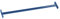 Reckstange Turnstange 90 cm Spielplatzstange Klimmzugstange Turnreck Spielgerät Klettergerüst für Garten blau