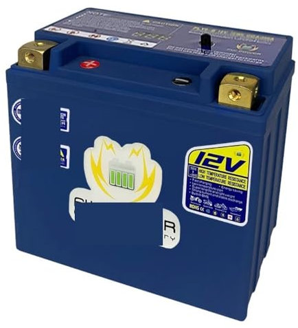 Compatibile con la batteria di avviamento for moto FLYPOWER 12V 96Wh LiFePO4, 420A CCA, compatibile con YTZ10S/YTZ10S-BS, batteria for scooter al litio-ferro, leggera e ad alta potenza(23PCS)