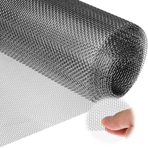 Rete metallica acciaio inox 30 x 200 cm Acciaio Inossidabile Schermo Rete per Fai da te e Decorazioni Recinzione Del Pollame Recinzione Del Giardino