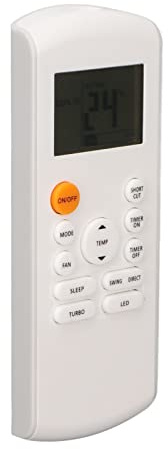 Wakects Klimaanlagen Fernbedienung, Ersatz AC Fernbedienung mit LED Hintergrundbeleuchtung für Carrier MrCool FRIMEC Olimpia Splendid ECOXTOSHIBA R57 Serie RG57 Serie